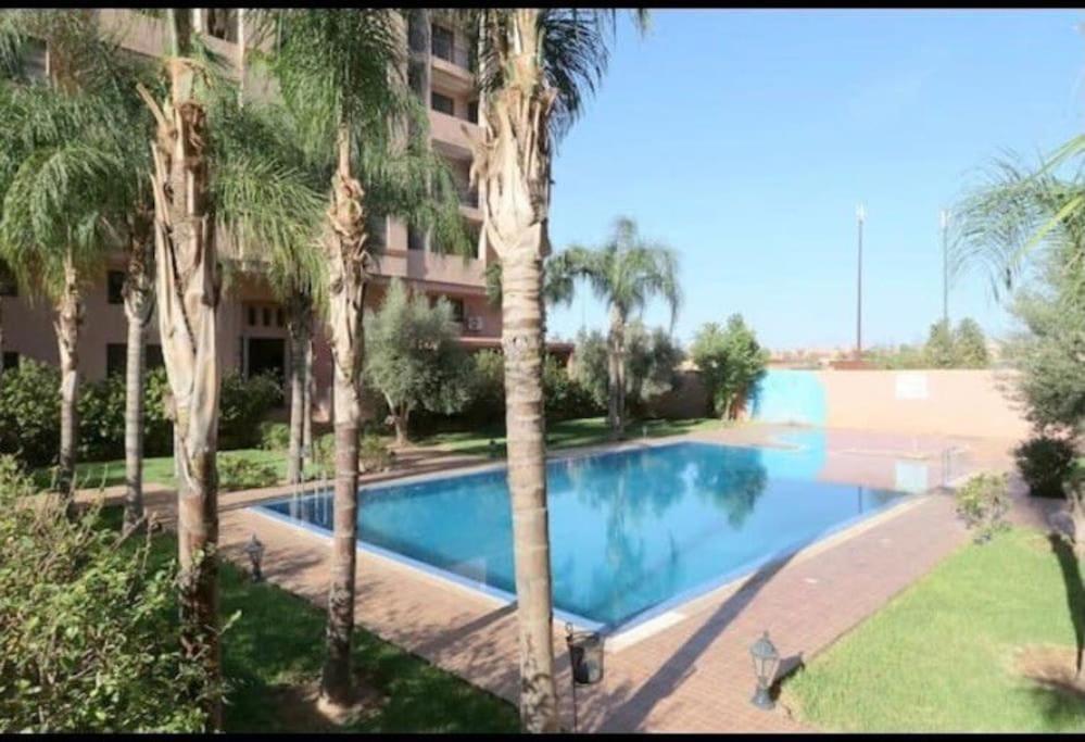 Moderne Appartement T3 A Gueliz Marrakesh Exteriör bild