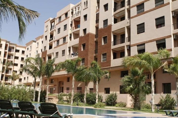 Moderne Appartement T3 A Gueliz Marrakesh Exteriör bild